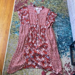 Knox Rose floral short dress size medium